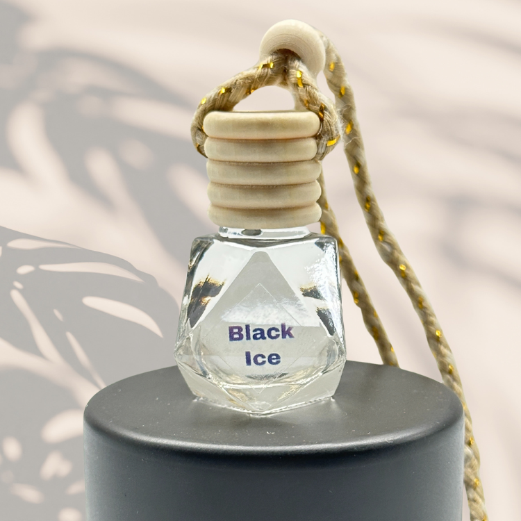 "Black Ice" Scented Car Air Freshener Diffuser