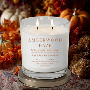 Amberwood Haze Candle